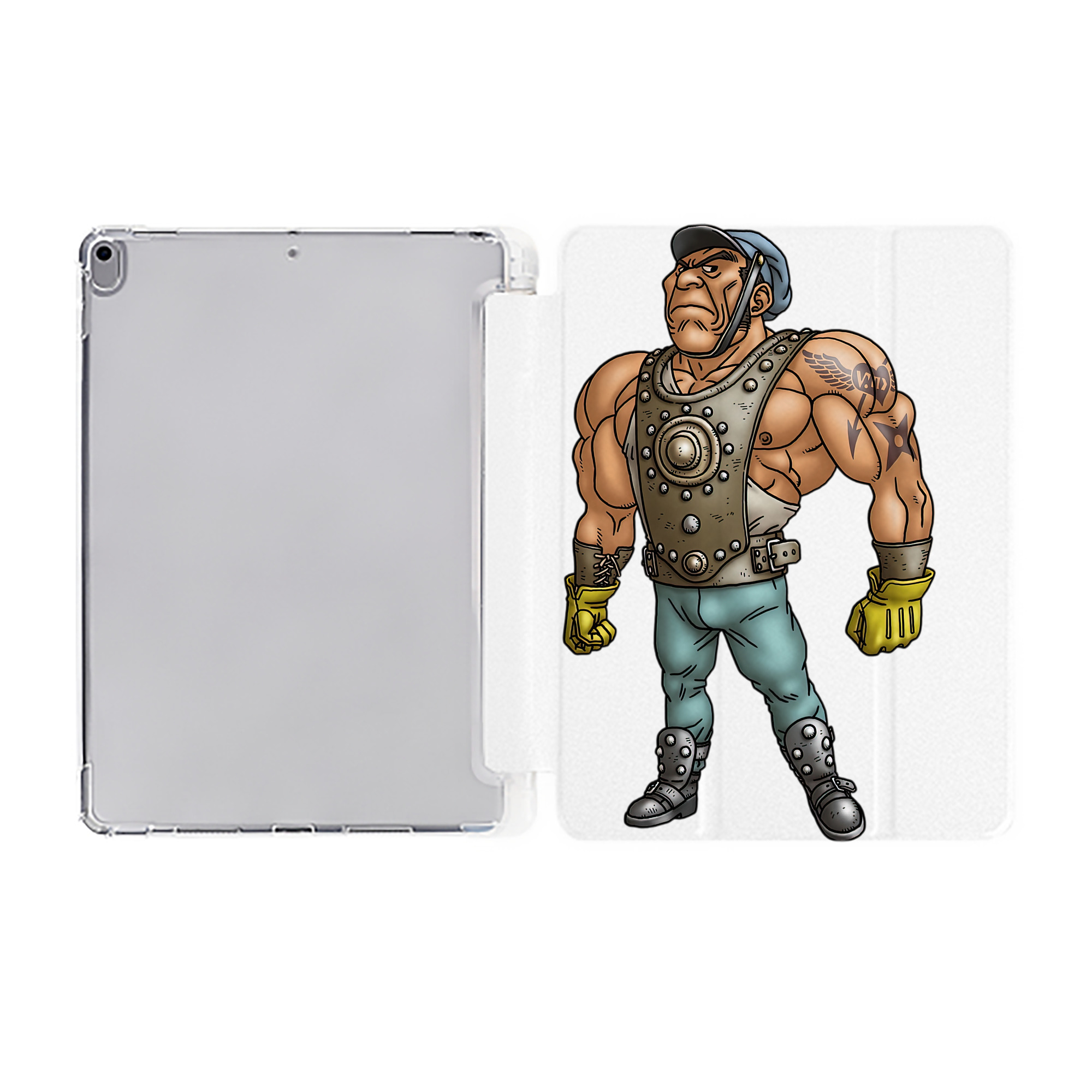 （画像用） ドラゴンクエスト Doragon Kuesuto Dragon Quest IPad ケース ペン収納付き 三つ折りスタンド PUレザー×シリコン 対応機種9.5/10.5/10.9インチ